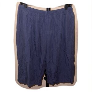 Casual Blue Baggy Shorts